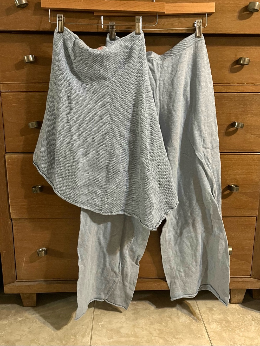 Free people beachy blue set